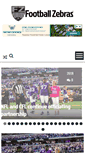 Mobile Screenshot of footballzebras.com